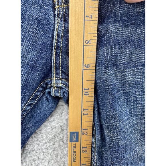 Levi's 514 Jeans Boys Size 16R 28x28 Straight Leg Medium Wash Blue Denim Jeans - Picture 4 of 8